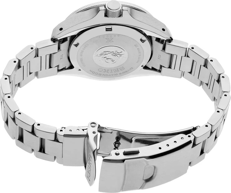 Seiko Prospex 41.7mm Automatic Men’s Diver Watch (Red Dial)
