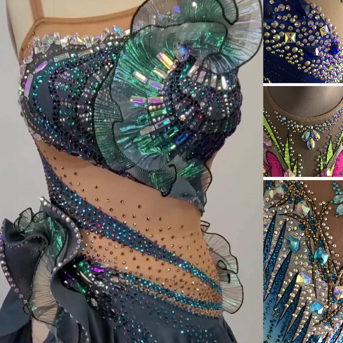 Boutique Galactic shape crystal sew on rhinestones Sewing Beads Jewellery DIY