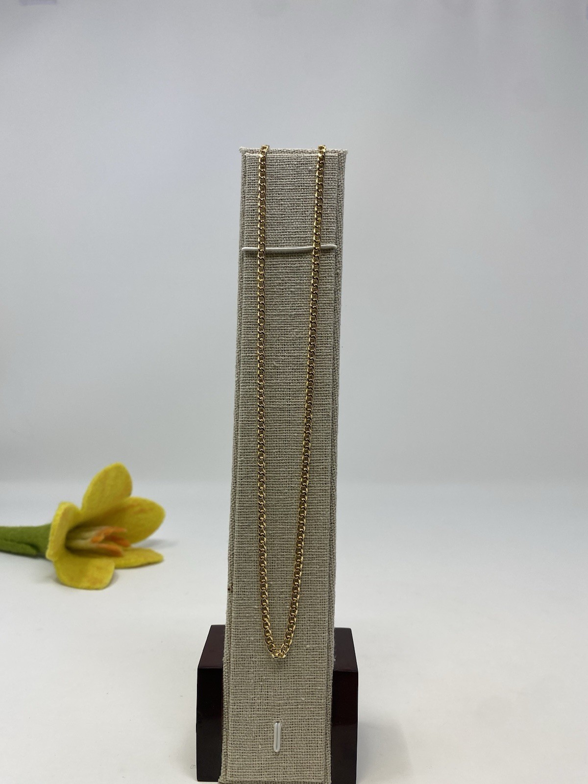 14K Gold filled, 17.5″ long, 0.05″ thick (1.3MM) gold chain (GC-10)