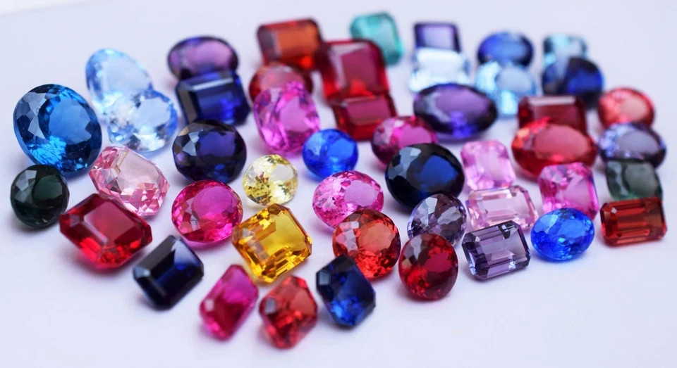 50 Ct Natural Multi Color Topaz Mixed Shape Flawless Certified Gemstone Lot