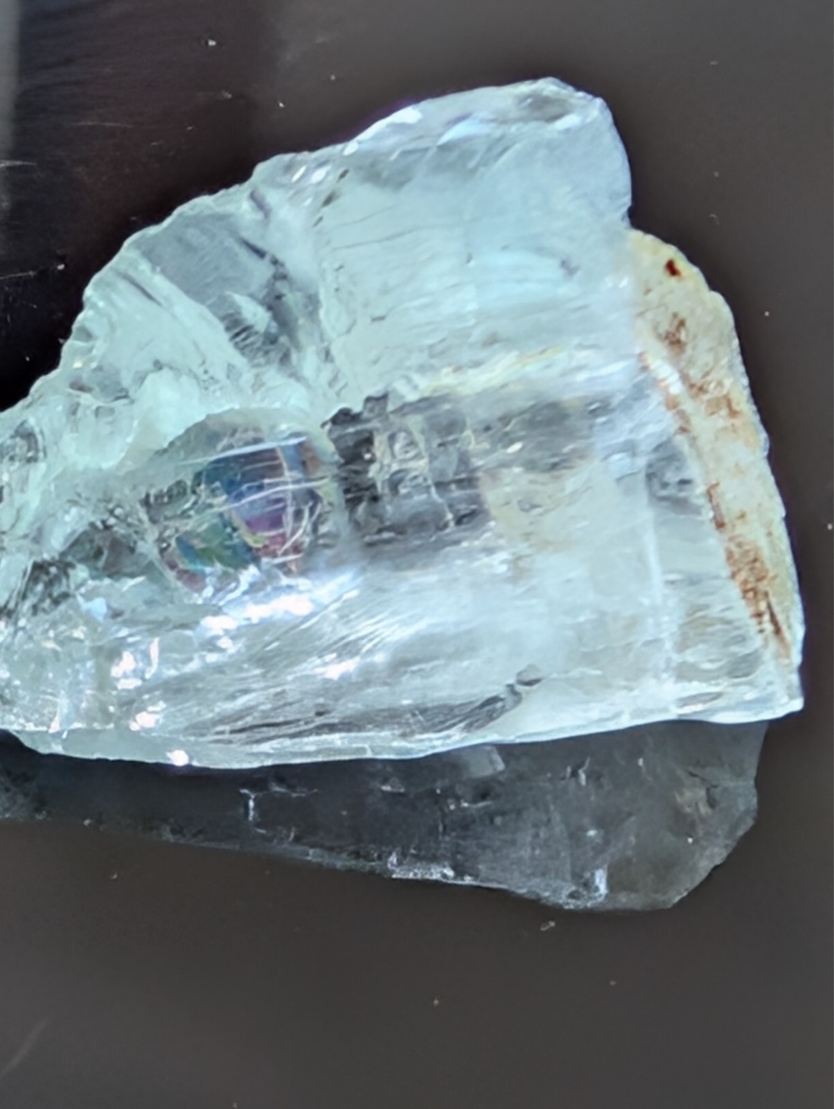USA seller 11.10 ct IF flawless aquamarine clean facet rough gemstone