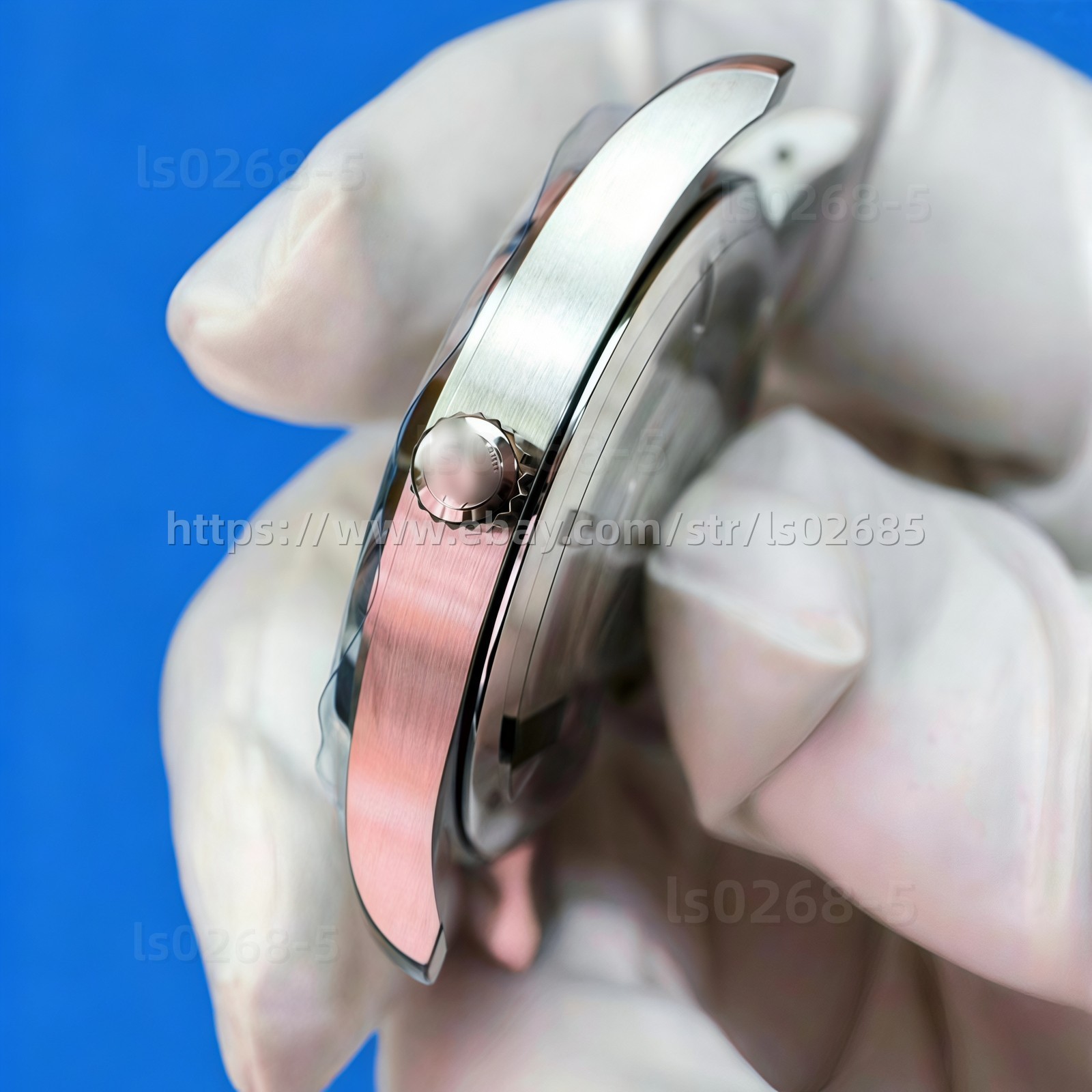 DIY Watch Part Kit for 2824 2892 Case+Dial+Hands+Leather Strap
