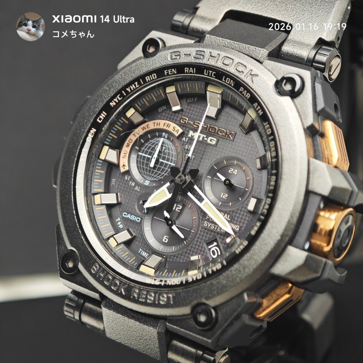 Rare and Good Condition Casio G-Shock MTG G1000RB 1AJF No.gs2277