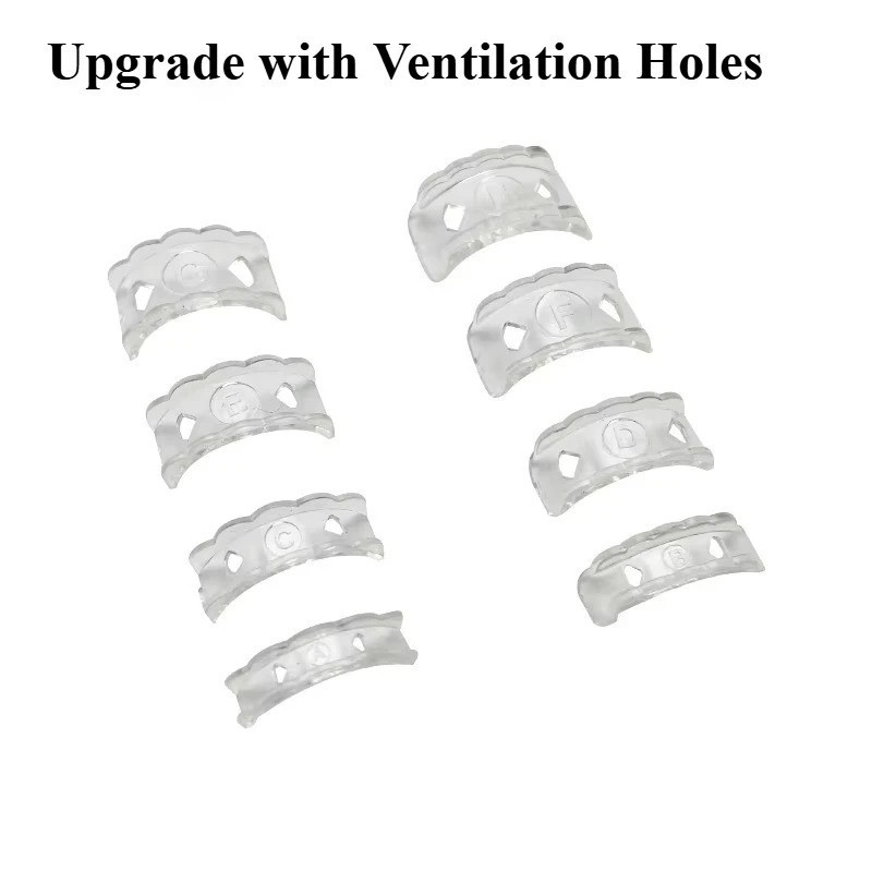 8 Sizes Clear Silicone Ring Sizer Invisible Adjuster Anti-Loss for Loose Rings