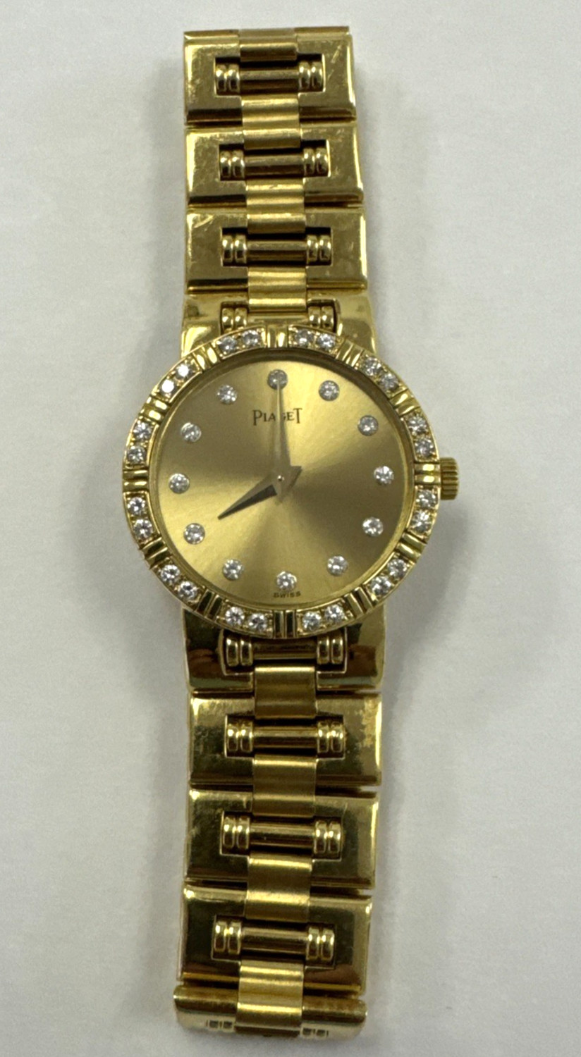 Piaget Dancer 18K Yellow Gold Diamond Ladies Watch