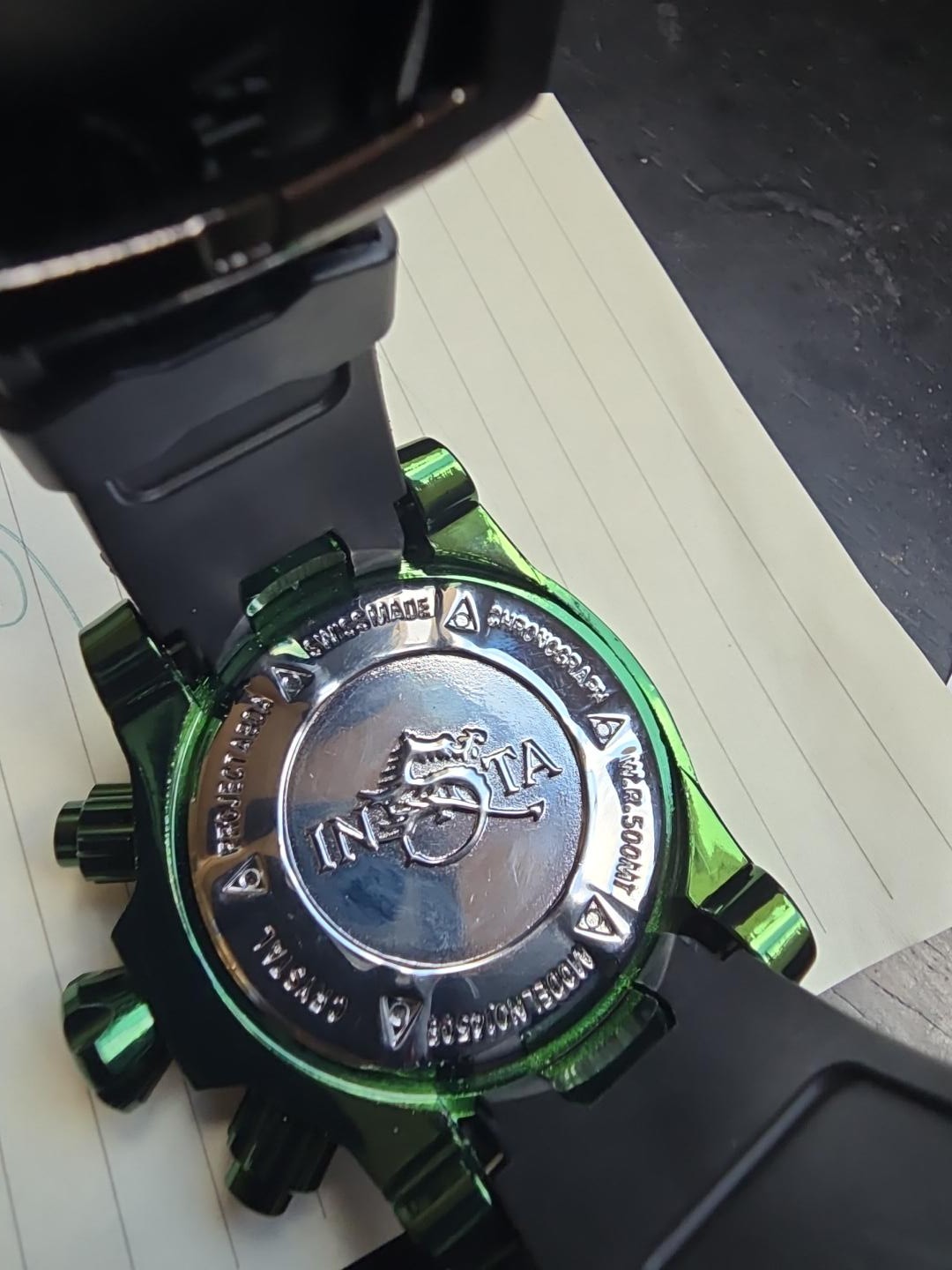 Invicta DC “Joker” Watch working / used good condition heavy watch