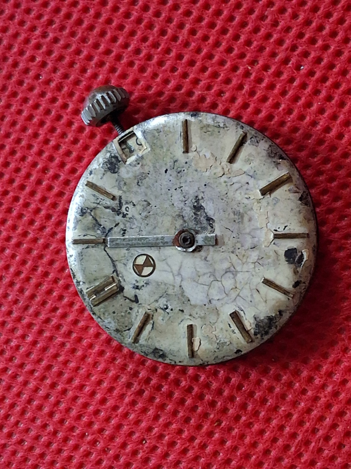 Four Vintage Faver Leuba Manual Wind Movements Not Working for parts & Repair.
