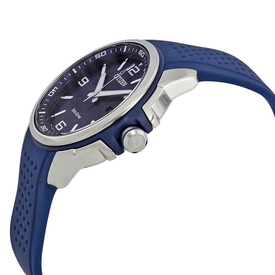 Citizen AR Blue Dial Blue Polyurethane Eco-Drive Men’s Watch AW1158-05L