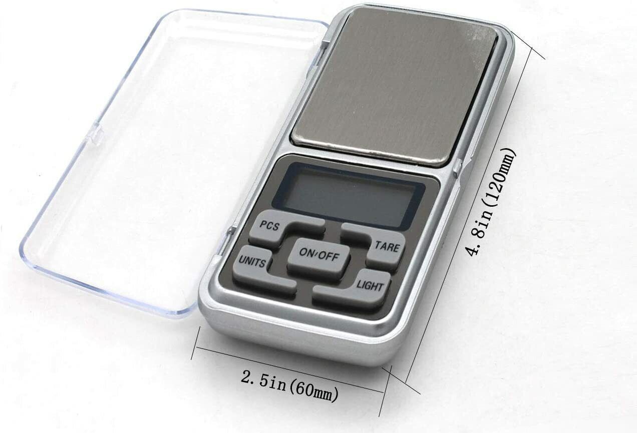 0.1g – 200g Gram Mini Digital LCD Balance Weight Pocket Jewelry Diamond Scale