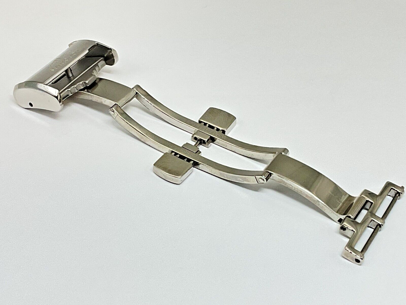 NEW GENUINE LONGINES 18MM DEPLOYMENT CLASP BUCKLE STAINLESS STEEL L639119706