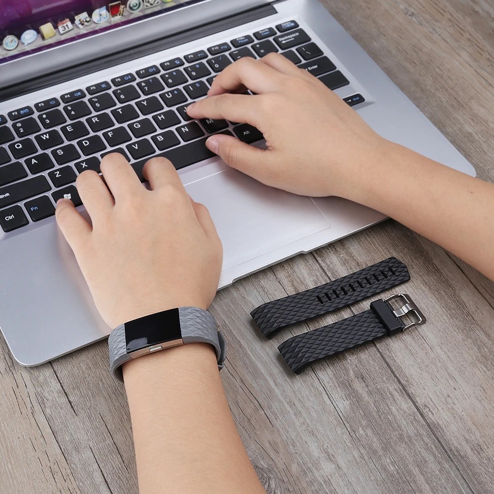 for Fitbit Charge 2 Watch Band Wristband Silicone Replacement Bands Bracelet for