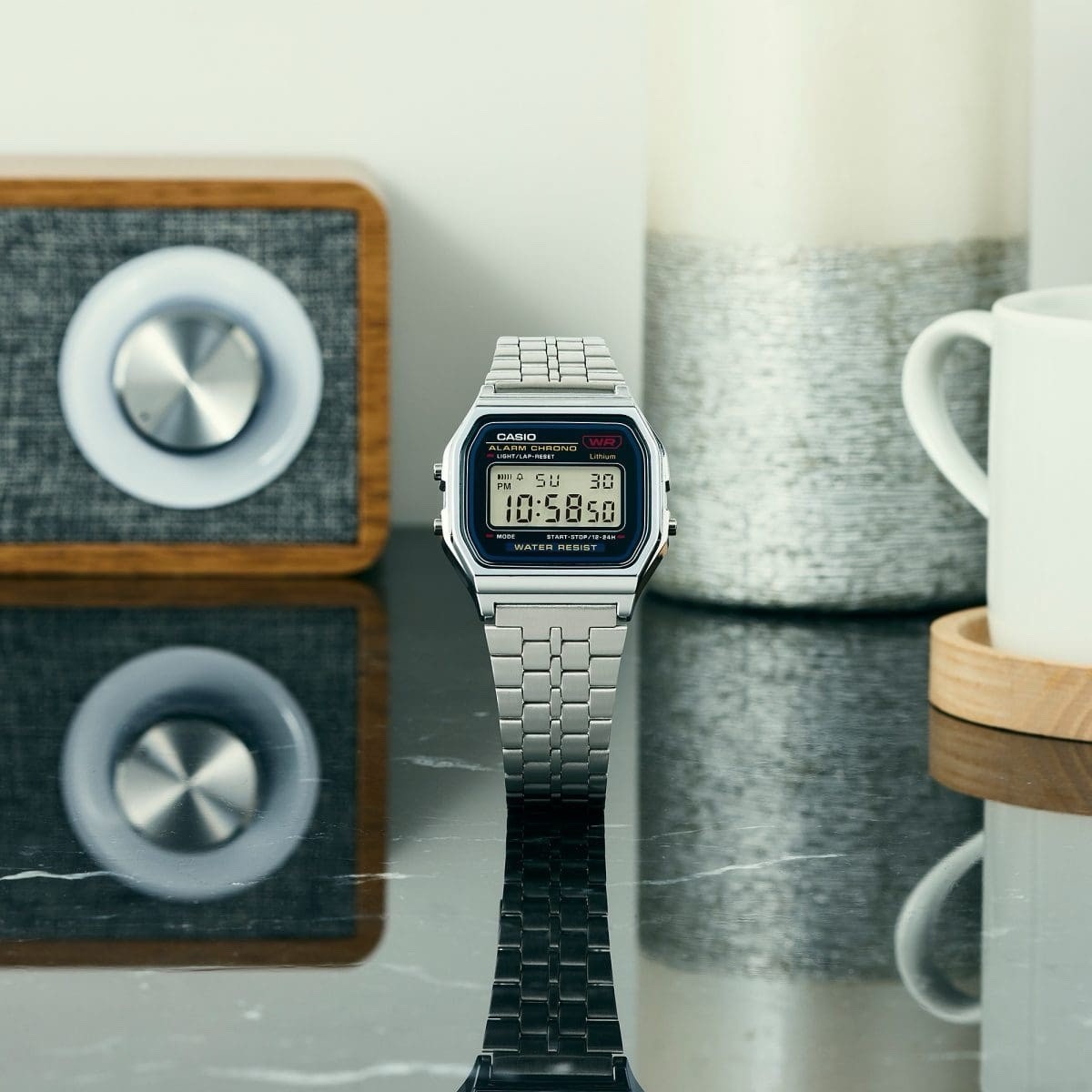 Casio Watch Collection Japan. Metal Bracelet A159WA-N1JH
