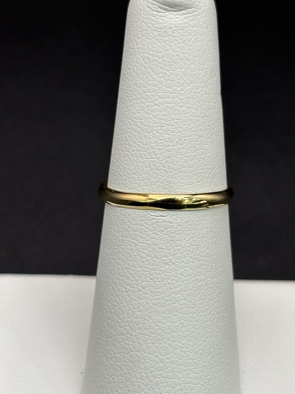 10k Solid Gold Ring Flower