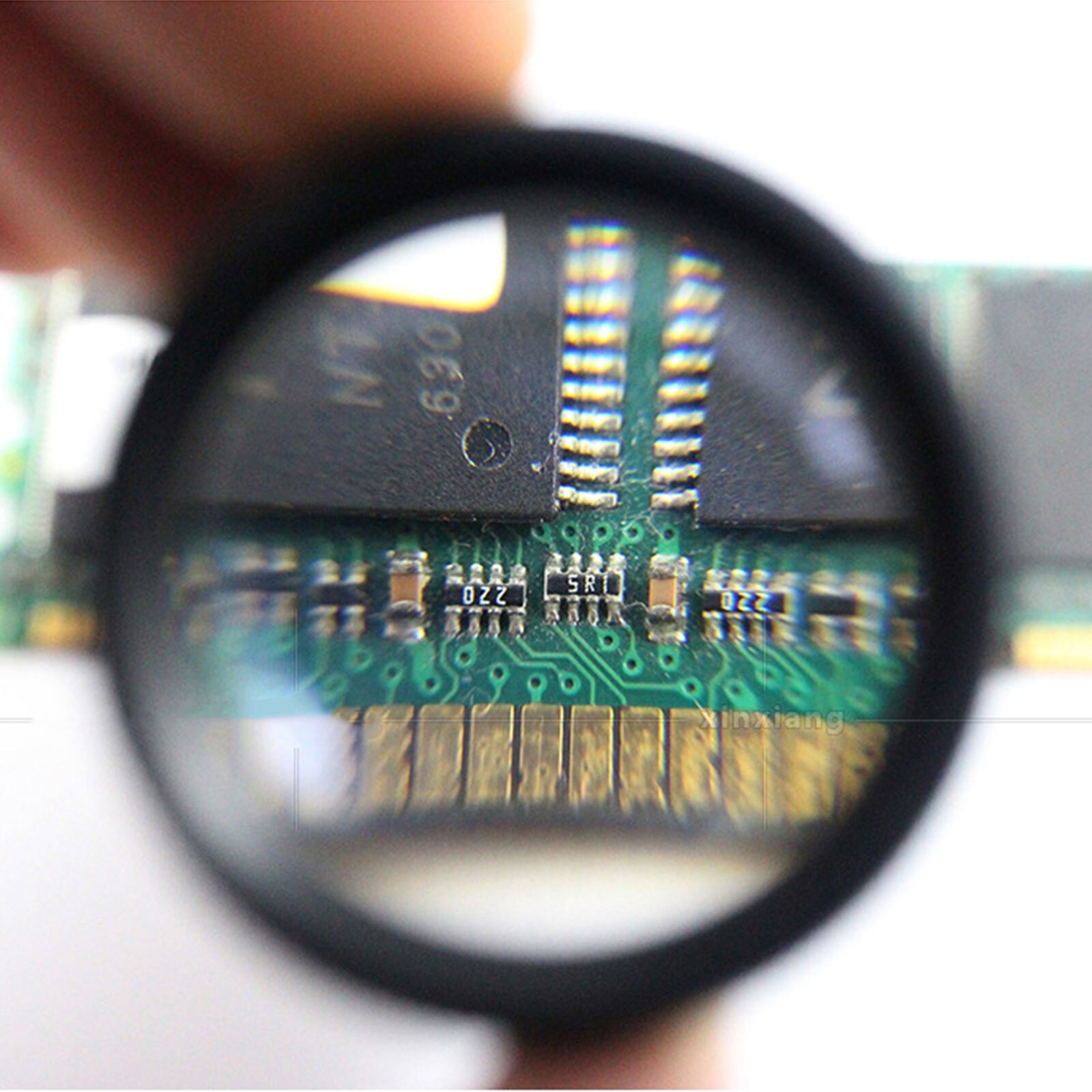 30X Pocket Magnifying Glass Eye Loop Optical Magnifier Jewelry Watch Repair Tool