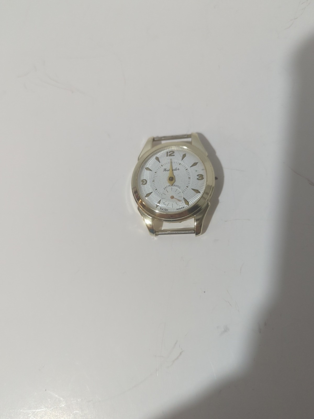 Vintage Harvester Swiss Made Manual Wind Watch Textured Dial