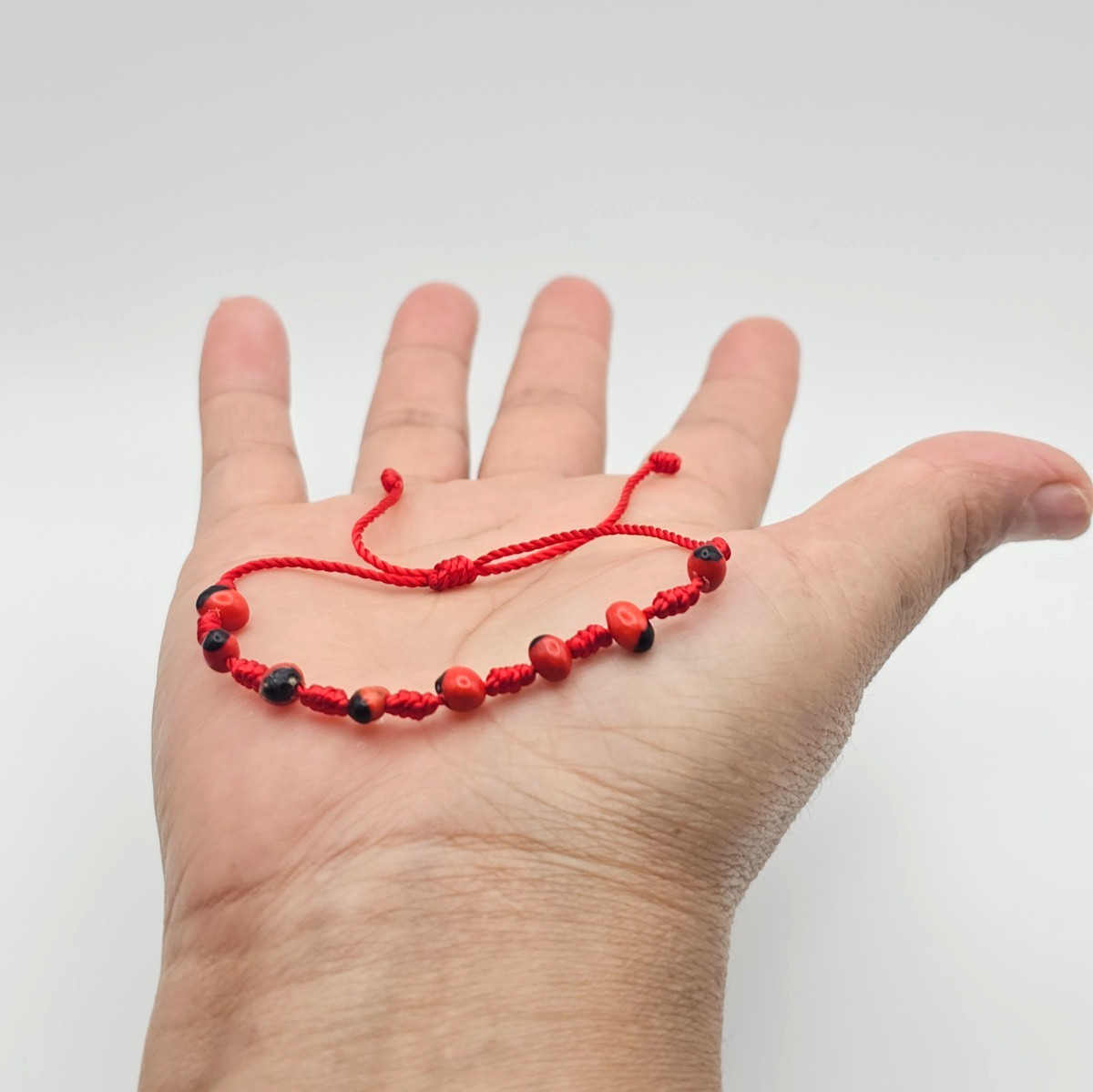 Bracelet Peonia 7 Knots Adjustable – Pulsera Peonia 7 nudos Luck Protection