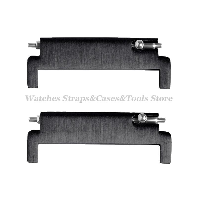 2pcs Watch Strap Adapters 20mm to 18mm 22mm Quick Release Spring Bar Pins Set