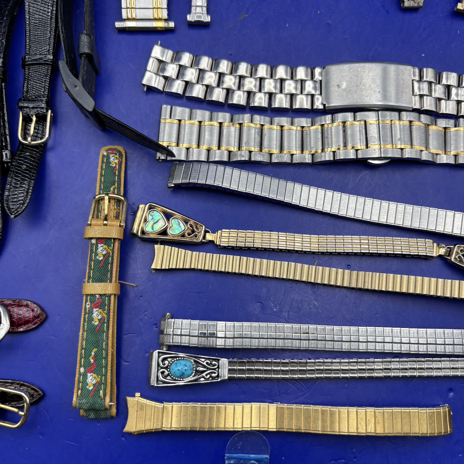 Lot Of Assorted Watch Bracelet, Strap, Bands Modern Bulk Parts/Repair/crafts