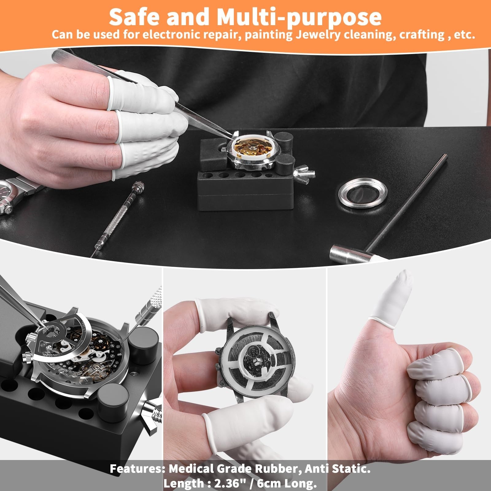 Watch Link Removal Kit & Repair Tools Set – Case Opener, Battery Replacement, Pi