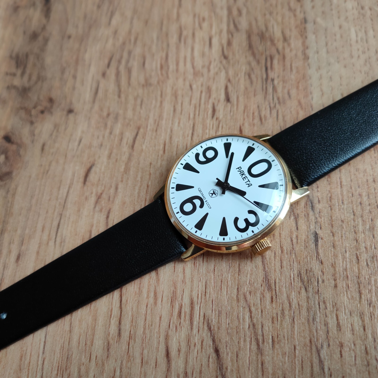 Raketa BIG ZERO mechanical 2609 Raketa small zero raketa 0 white watch