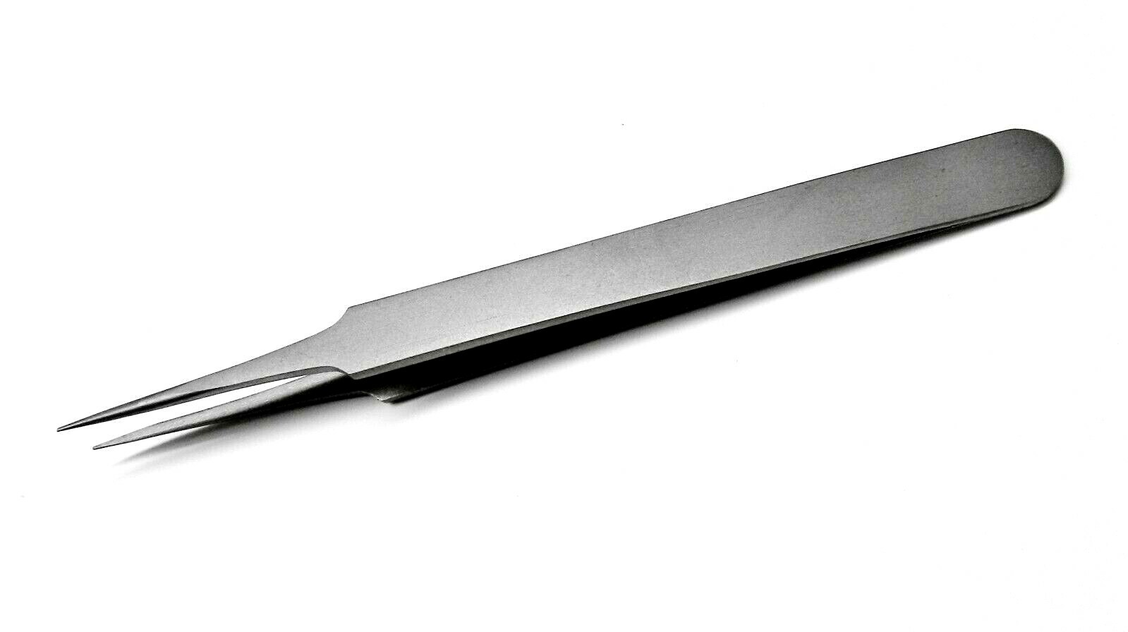 Titanium Tweezers Ultra Fine Tip #5 Non Magnetic Precision Tweezer 4-3/4″ Long