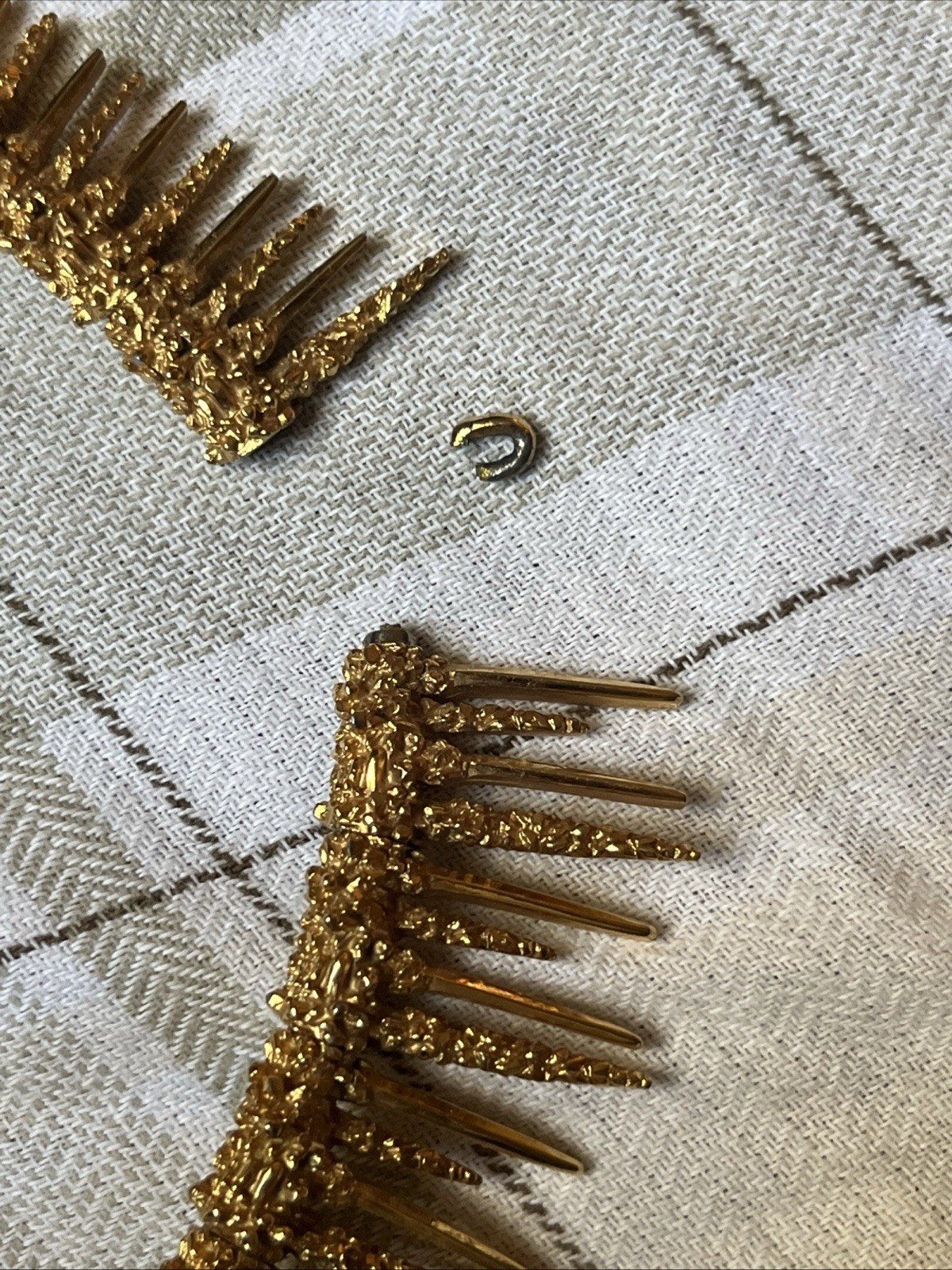 Vintage Marcel Boucher Gold Tone Necklace AS IS