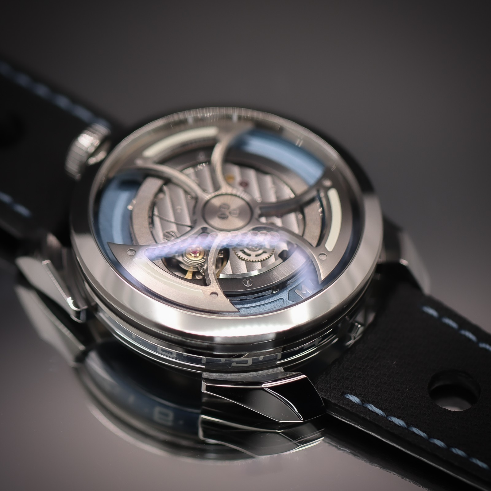 M.A.D. EDITIONS M.A.D.1S “Ice Blue” | Stainless Steel | Ref. M.A.D.1S | Full Set
