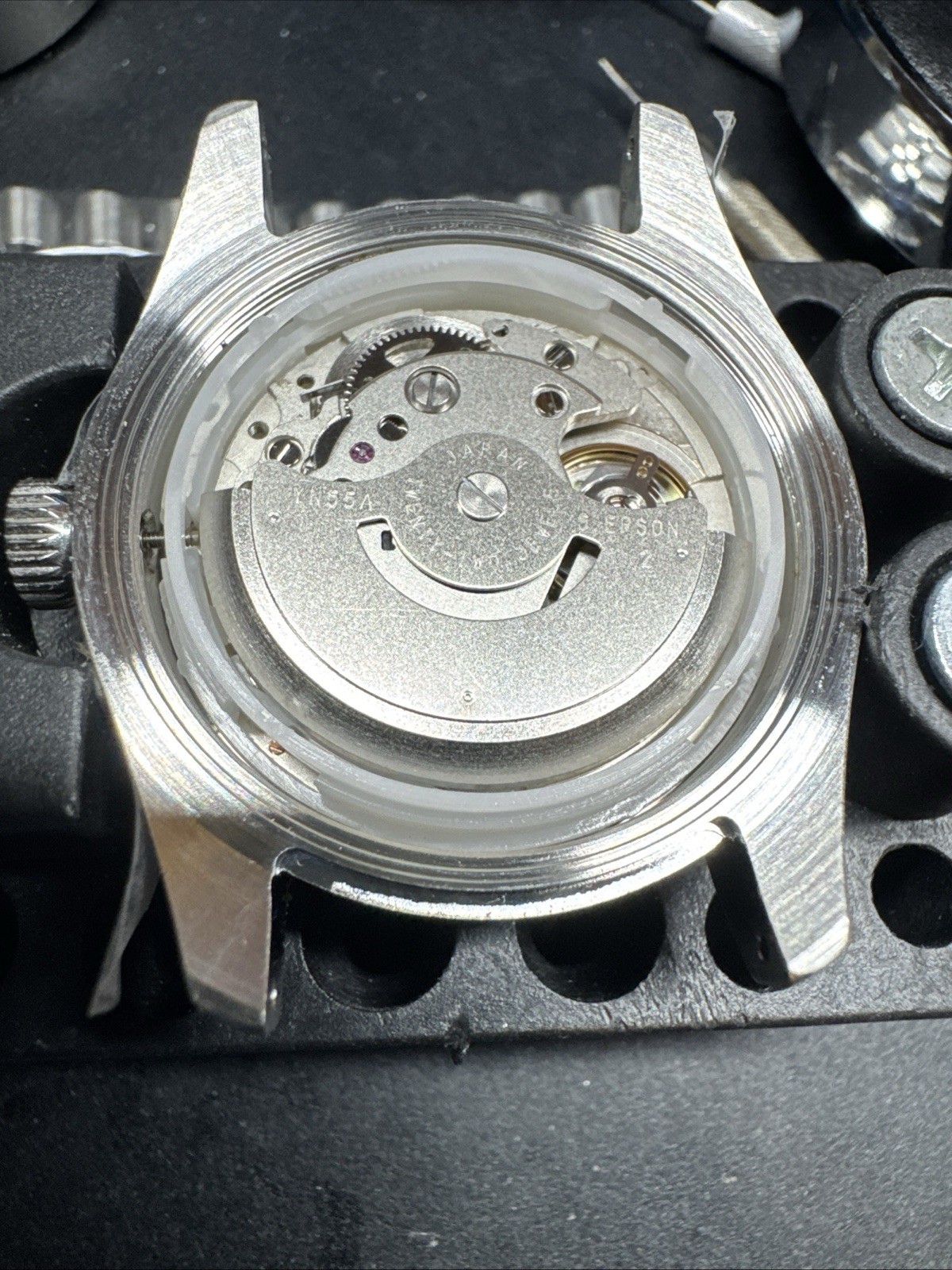 Automatic Self-Winding Gray Dial 40mm Steel Bracelet Watch