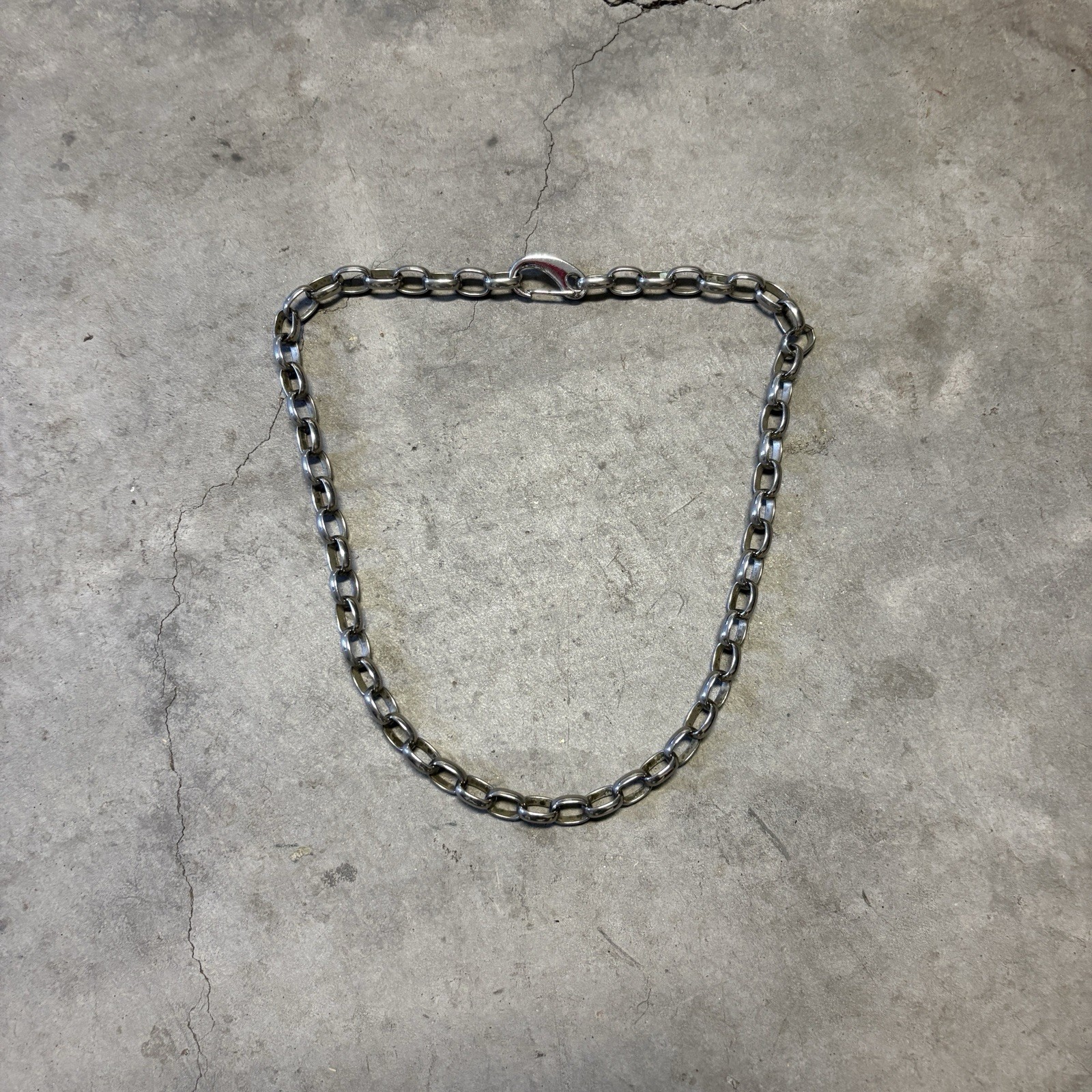 26.5” Vintage Stainless Steel Necklace for Unisex Adults – 26.5 Inches