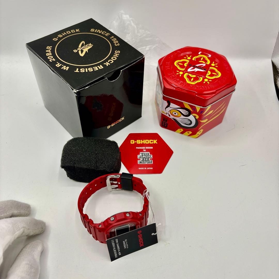 CASIO G-SHOCK DW-5600DA-4JR Red BlackEyePatch Limited Edition