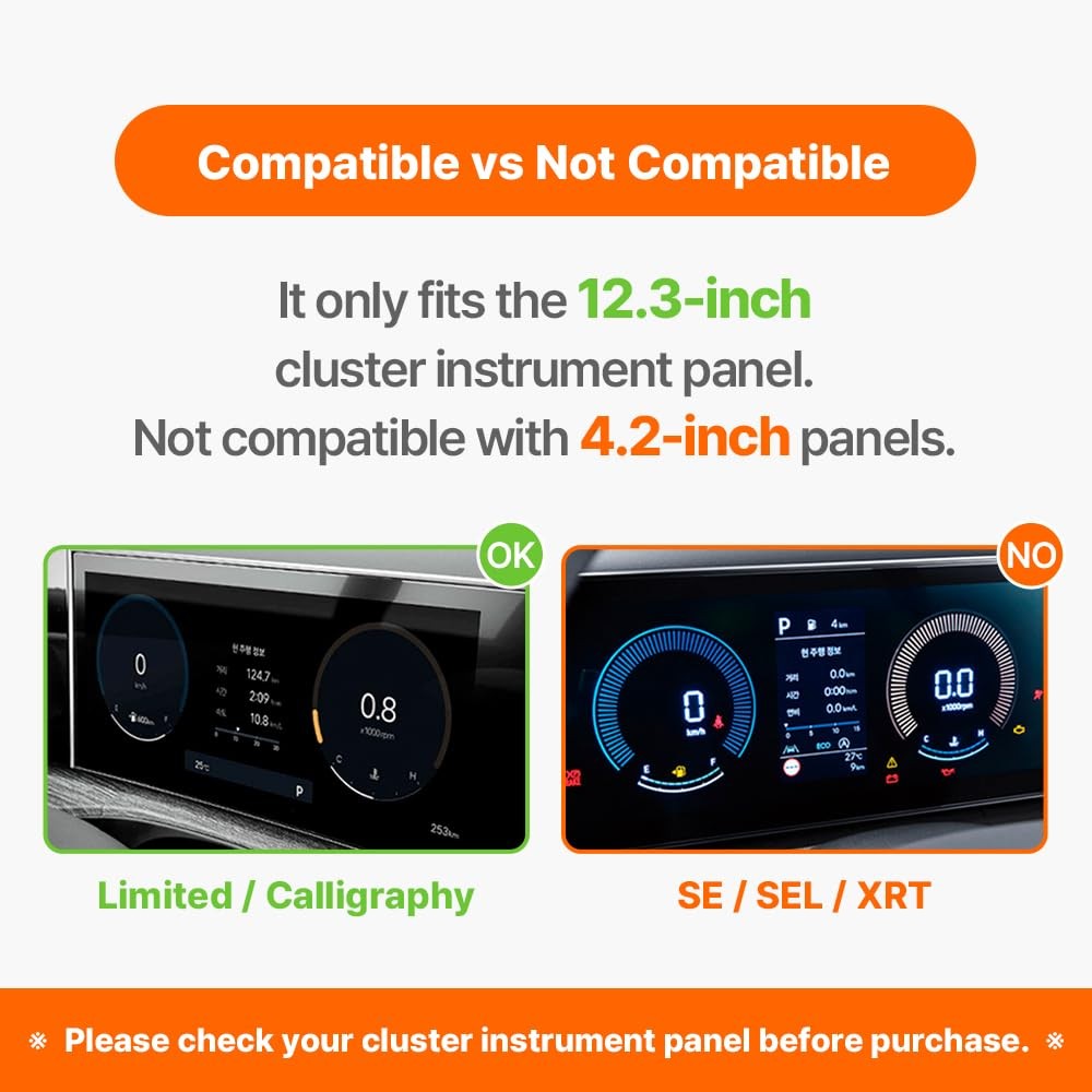 Fics Phone Holder Compatible Hyundai Santa Fe 2024 2025 2026 12.3-Inch