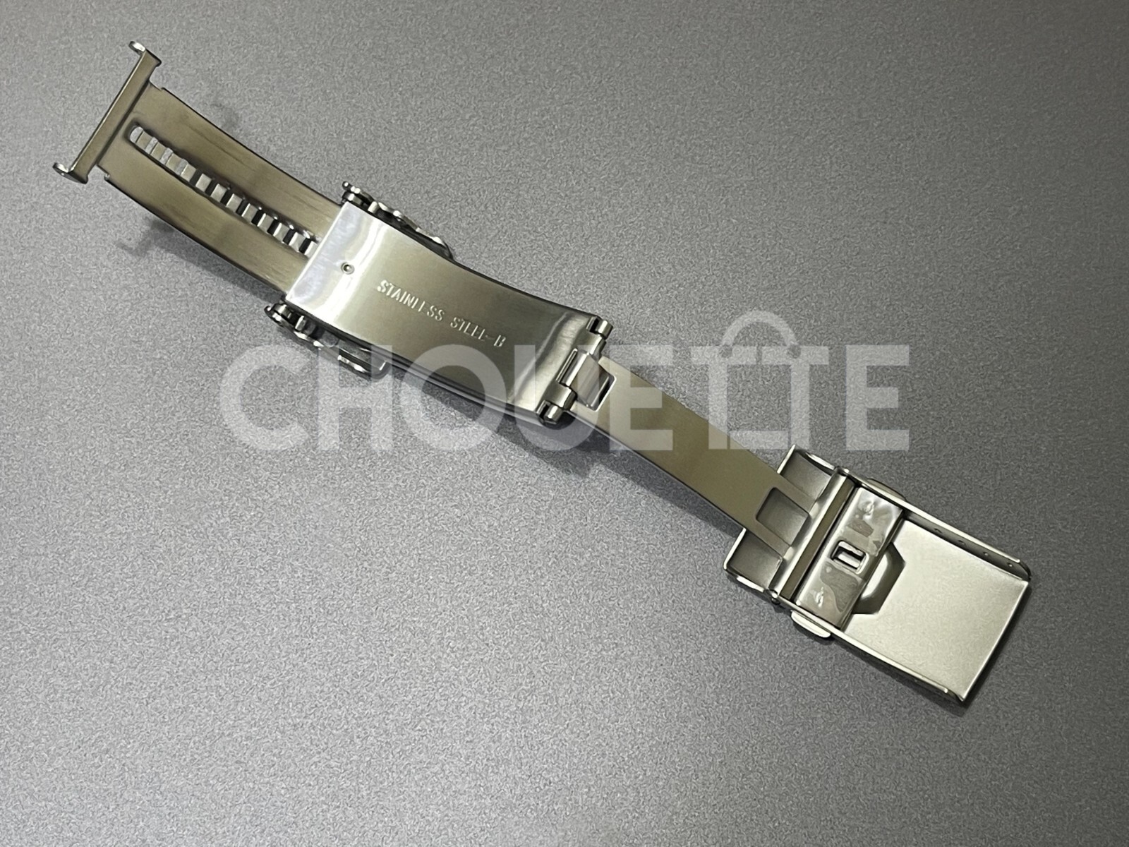OEM Seiko 18mm MM300 Marine Master STAINLESS STEEL Clasp with DiaShield Coating