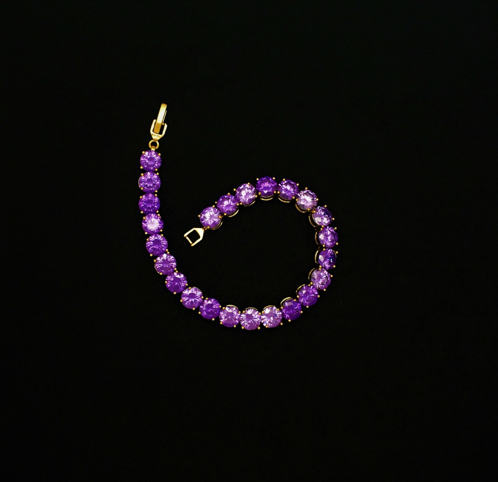 Haven Amethyst Tennis Bracelet