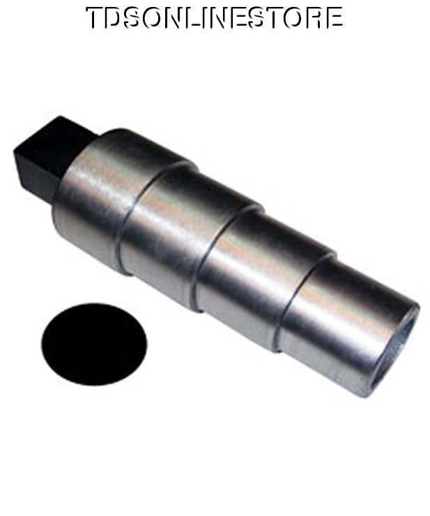 Oval Stepped Steel Bracelet Mandrel With Tang