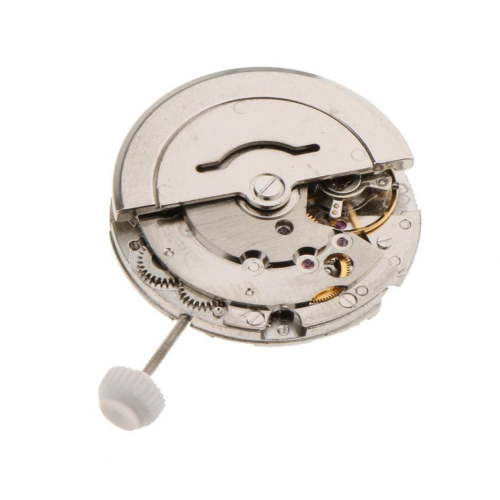 Metal Double Calendar Automatic Watch Movement Repair Parts For Miyota 8205