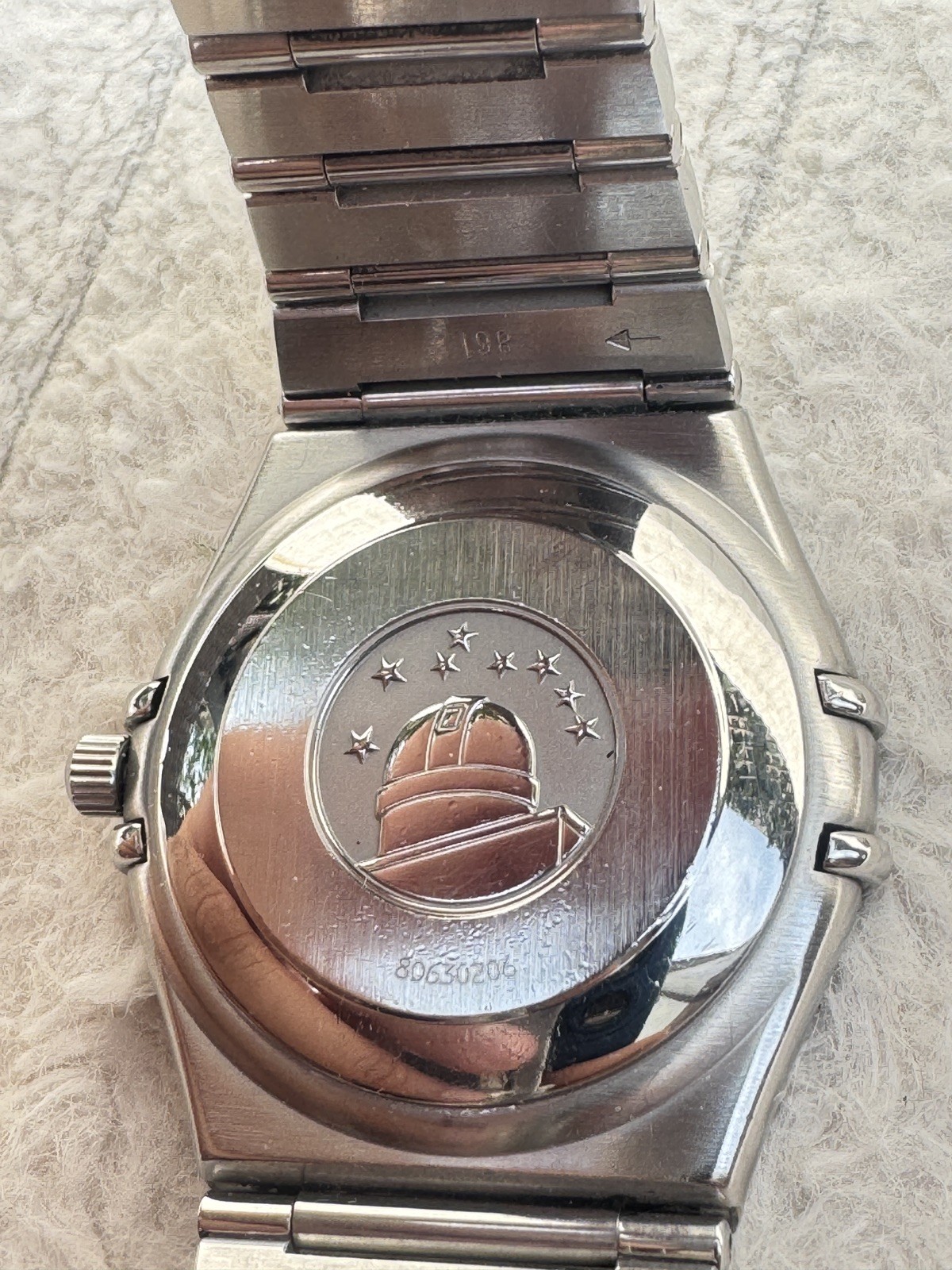 Omega Constellation Chronometer 35.5mm – Factory Diamond Dial – Ref. 1504.35.00