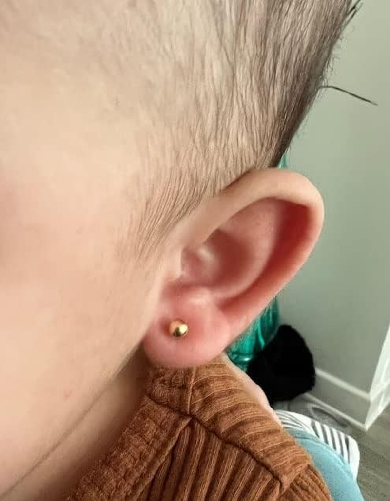Flat Screw Back Ball Stud Earrings For Women Girls,2mm 3mm 4mm 5mm 6mm Ball Earr