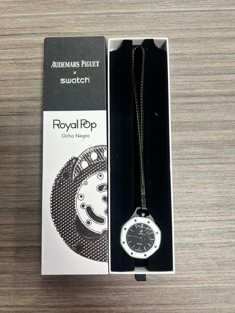 Audemars Piguet Watch Swatch x AP Royal Pop Ocho Negro Pocket Watch