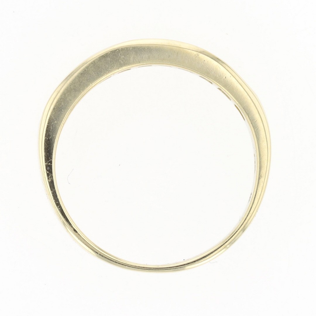.50ctw Round Cut Diamond Channel-Set Wedding Band Ring 14k Yellow Gold Size 6.5