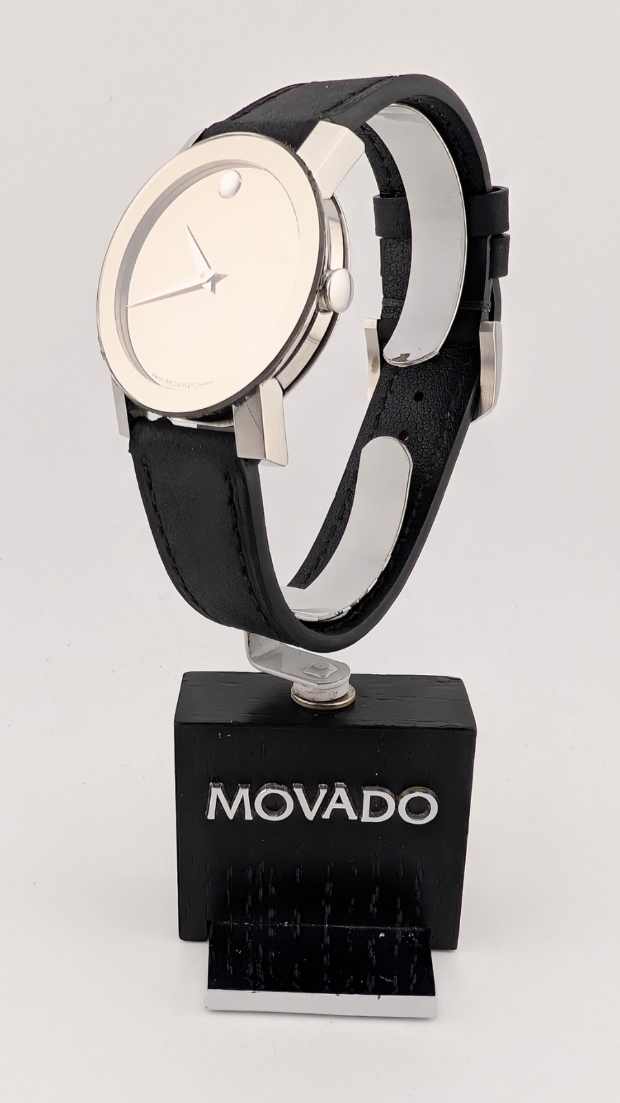 Movado Men’s Sapphire Mirror Bezel/Dial; Model #84.G1.2896 ~New Movement/Crystal