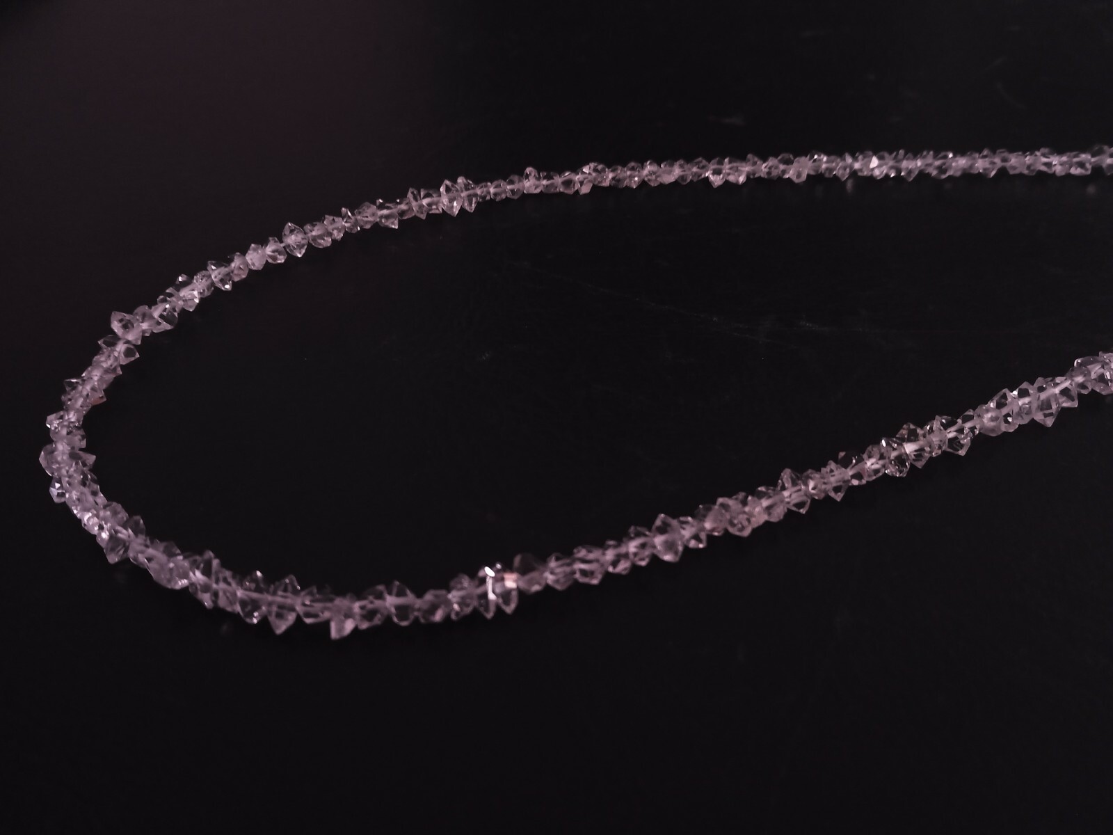 AAA++ HERKIMER DIAMOND QUARTZ 4-5 MM NUGGETS LOOSE GEMSTONE BEADS 7″ STRANDS