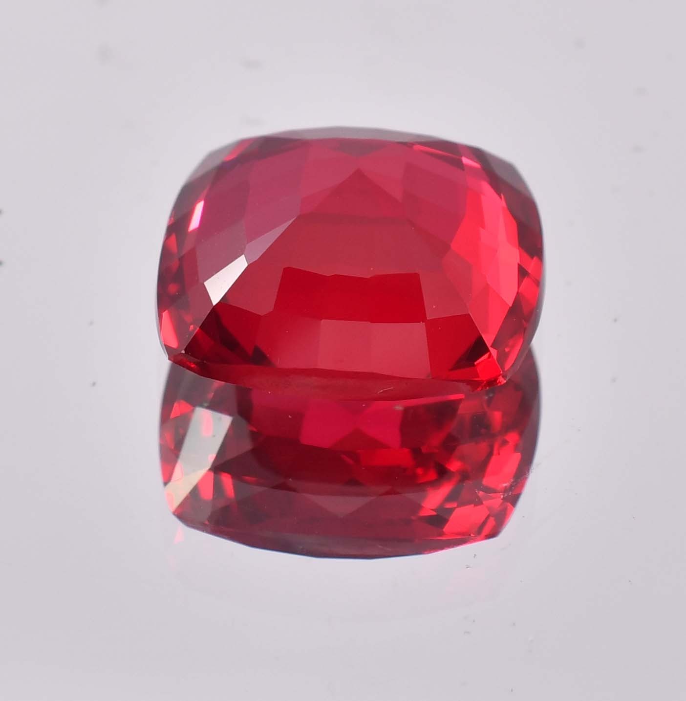 AAA+ Flawless Mozambique Blood Red Ruby (GIT Certified) Gem, All Size Available