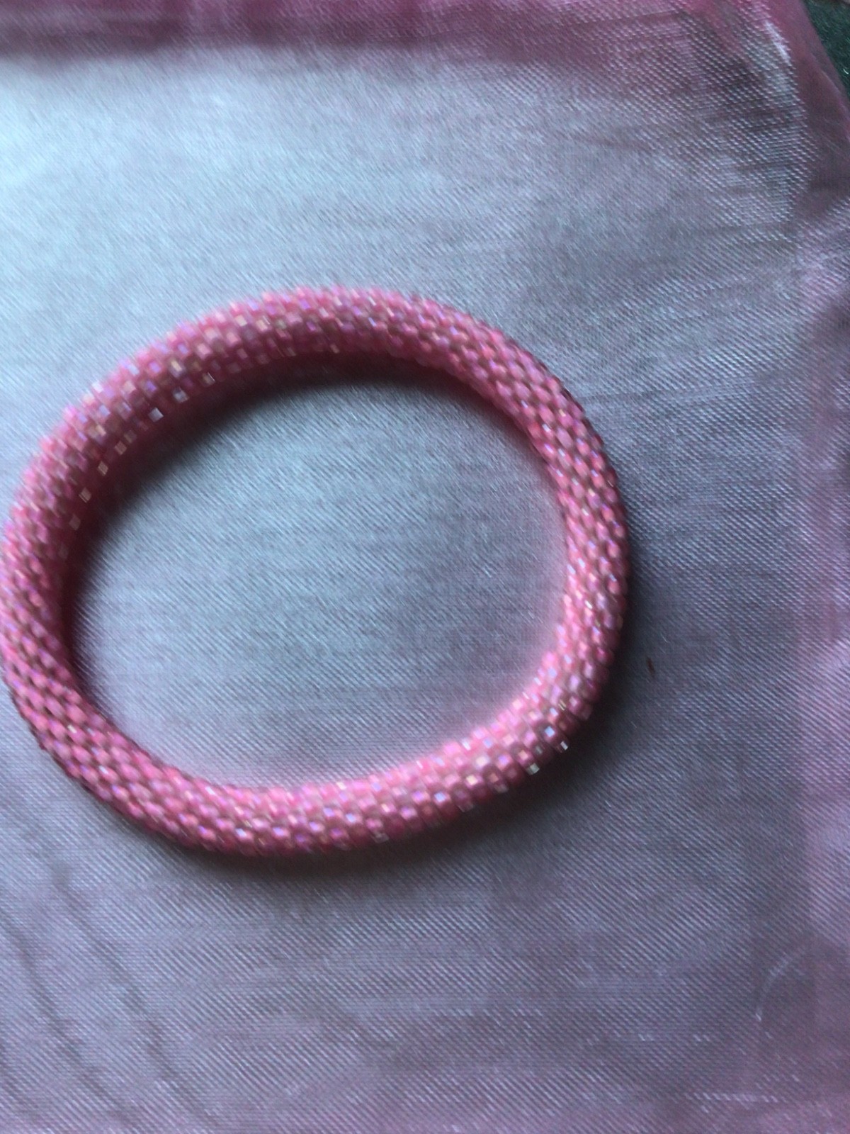 PINK & VIOLET 7″ ROLL ON SASHKA BRACELETS, 3 PCS