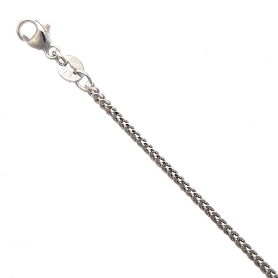 1.5mm Platinum PT950 Franco Chain PT950 16″ 18″ 20″ 22″ 24″ or 30″
