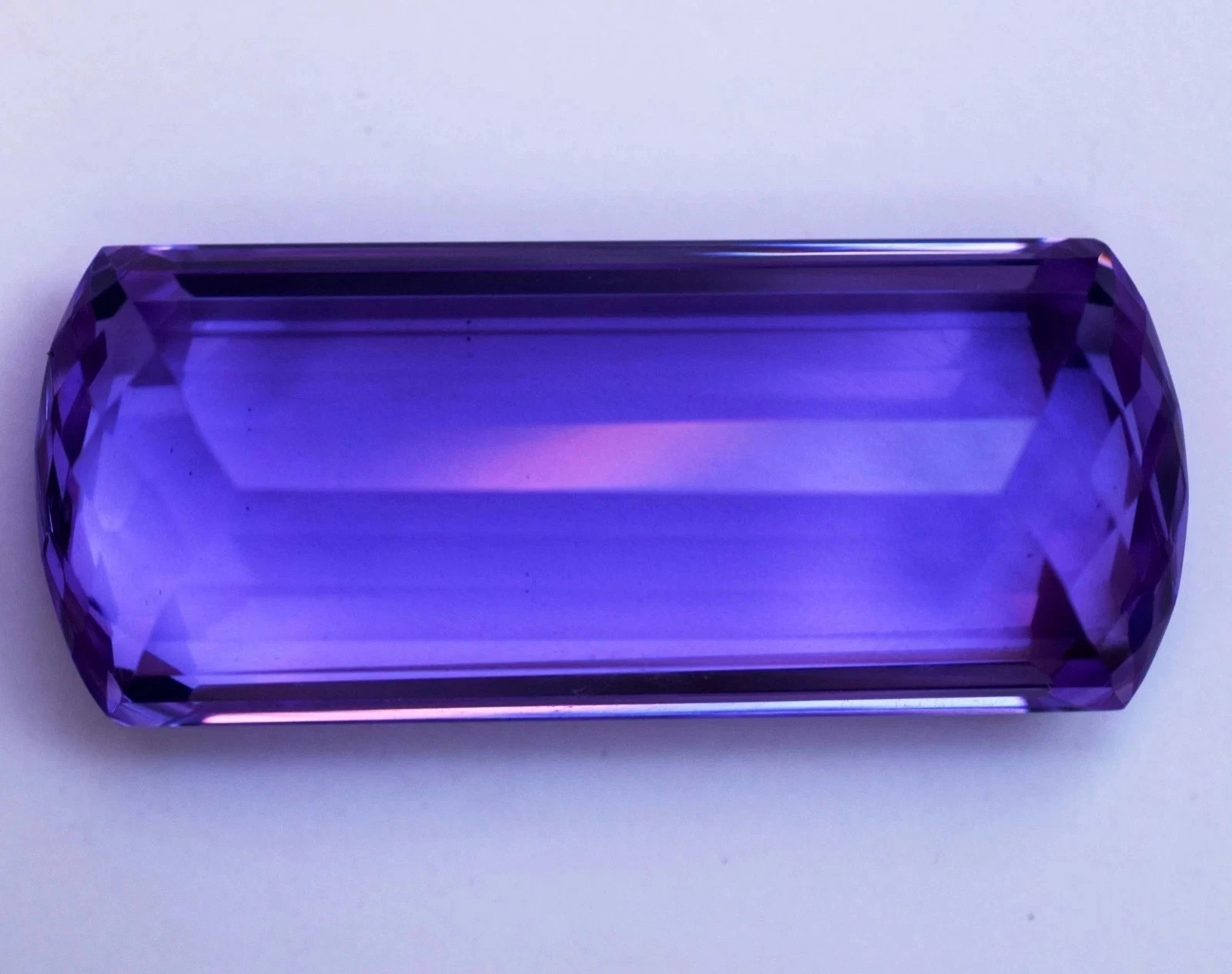 Certified Large Purple Amethyst Natural 100 Ct+ Fancy Cut AA+ Loose Gemstone