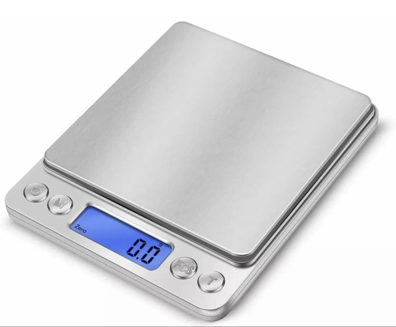 Digital Kitchen Food Scale Weight Balance in Pounds, Grams, Ounces,& KG