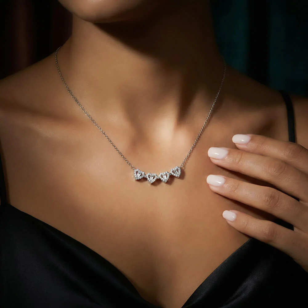 Soulmate Heart Clover Convertible Necklace