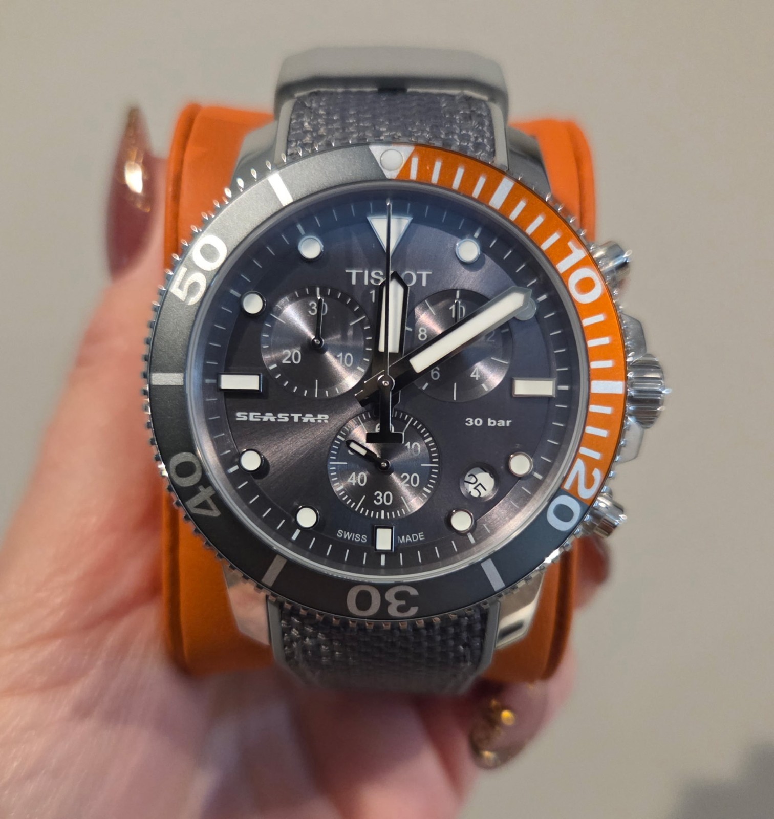 New Tissot Seastar 1000 Men’s Chrono 45.5MM Watch T120.417.17.081.01