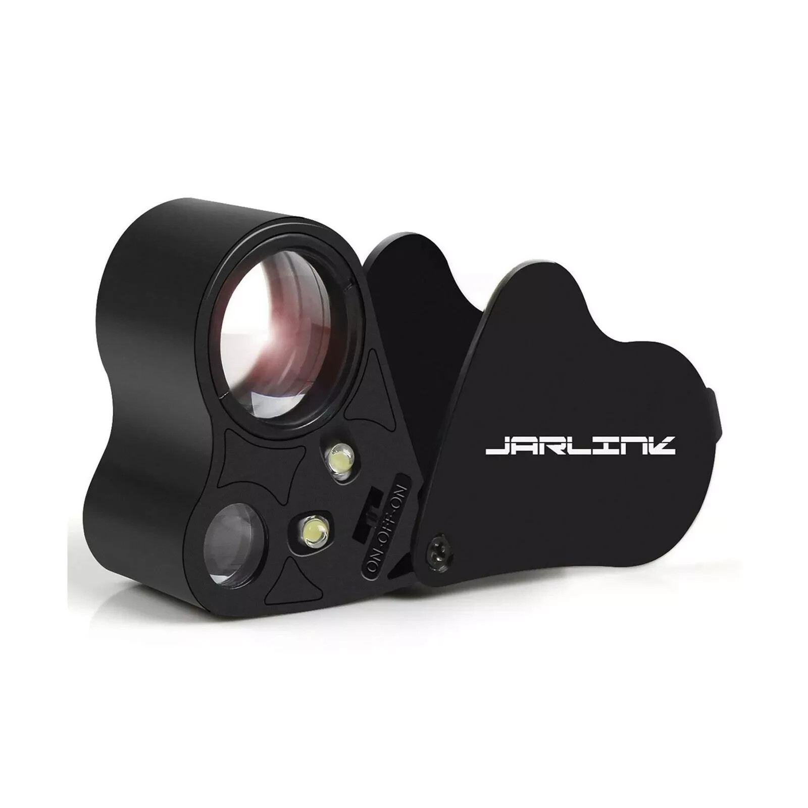 JARLINK 30X 60X Illuminated Jewelers Eye Loupe Magnifier Designed Gems Jewerly
