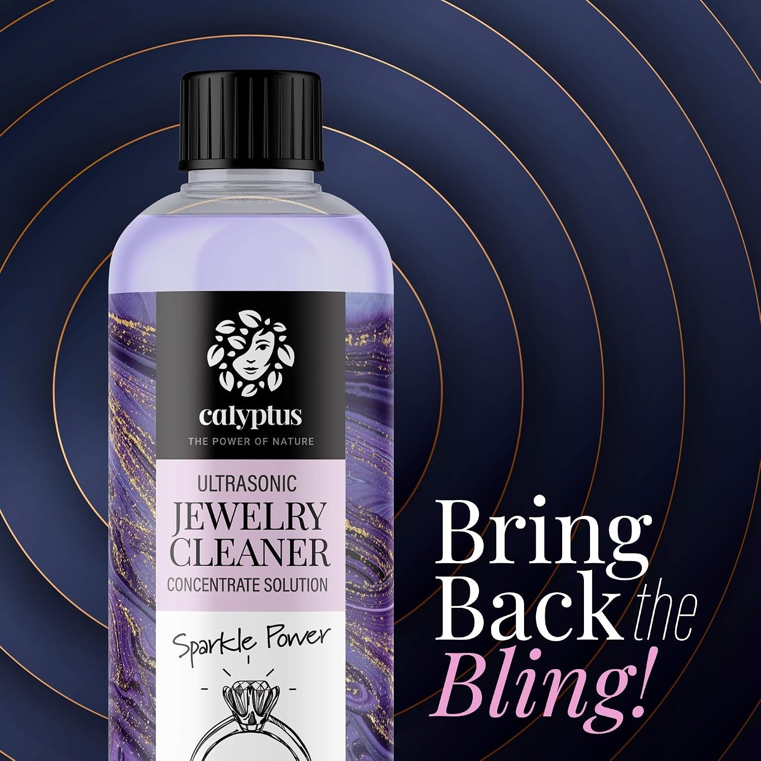 Plant-Based Jewelry & Eyeglass Cleaner – Concentrated Solution for All Machines